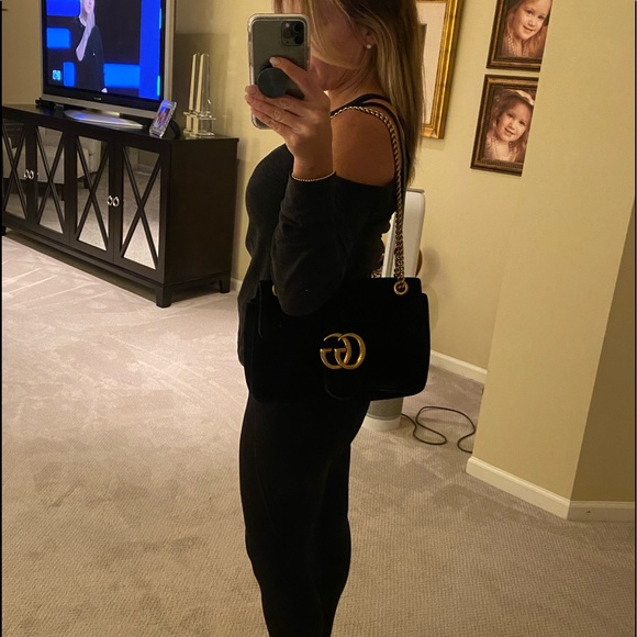 Gucci Marmont velvet handbag - Picture 9 of 14